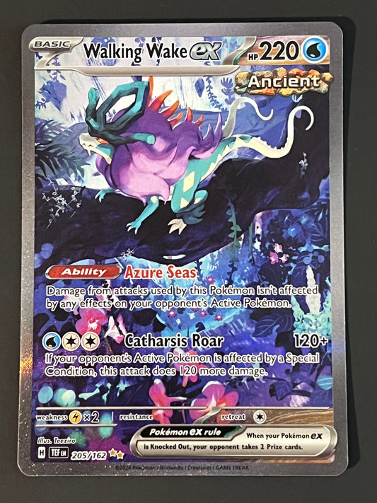 205/162 Walking Wake Ex - Pokémon Temporal Forces Special Illustration Rare