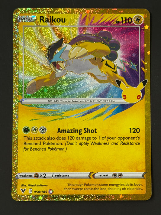 CC50 Raikou - Pokémon 30th Celebration Classic Collection
