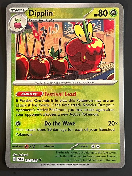 010/131 Dipplin - Pokémon Prismatic Evolutions Uncommon Reverse MASTERBALL