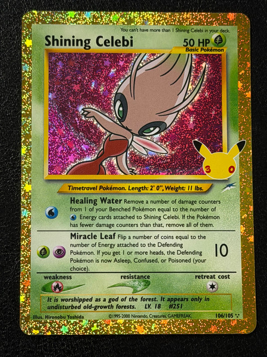 CC1O6 Shining Celebi - Pokémon 30th Celebration Classic Collection