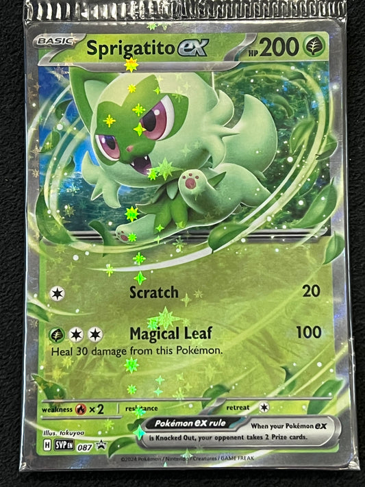 SVP087 Sprigatito Ex (SEALED) - Black Star Promo