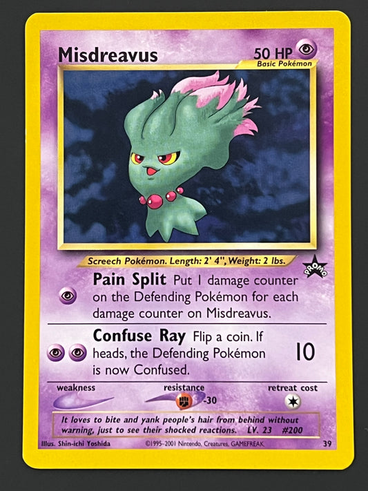 39 Misdreavus - WoTC Black Star Promo