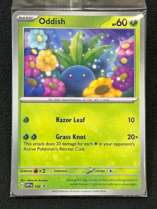 SVP102 Oddish (SEALED) - Black Star Promo