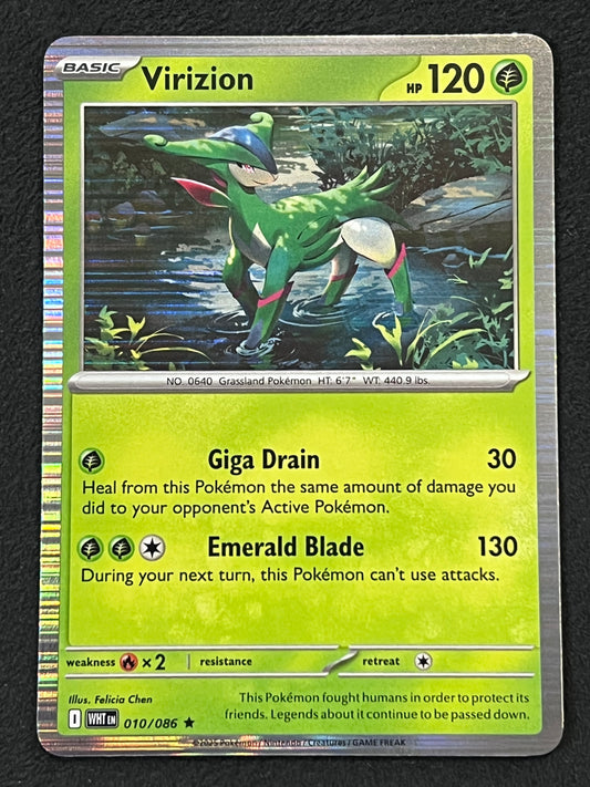 010/086 Virizion - Pokémon White Flare Rare Holo