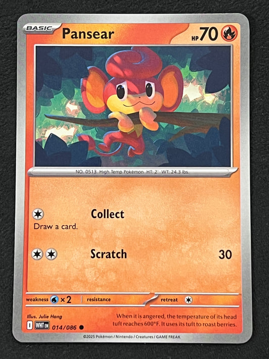014/086 Pansear - Pokémon White Flare Common