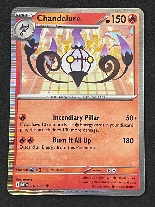 018/086 Chandelure - Pokémon White Flare Rare Holo