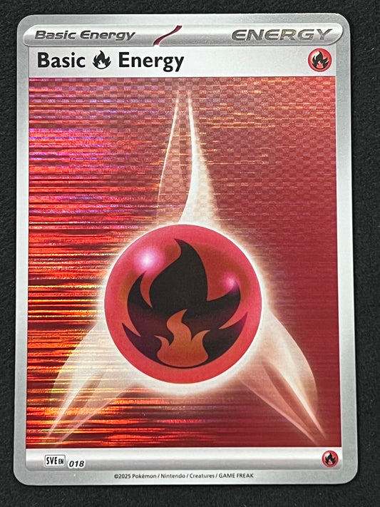Energy 018 Fire - Pokémon White Flare/ Black Bolt Reverse
