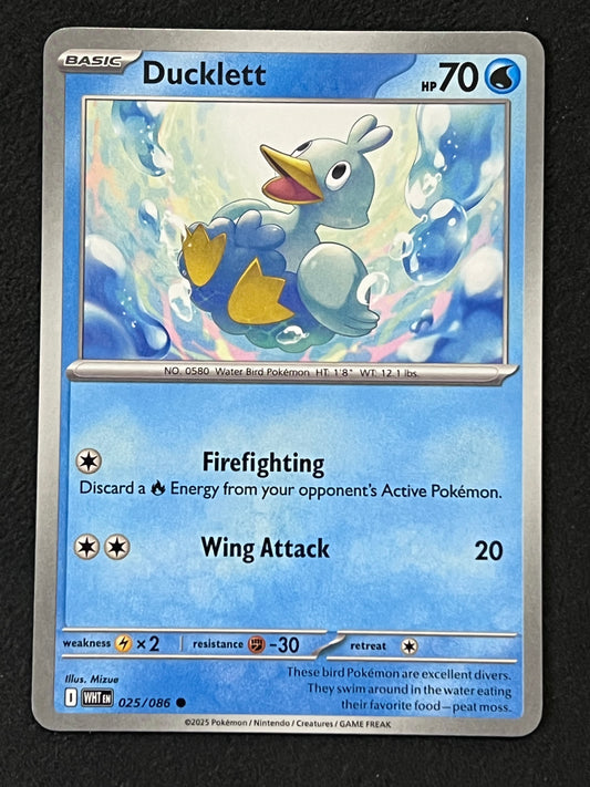 025/086 Ducklett - Pokémon White Flare Common
