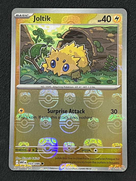 033/086 Joltik - Pokémon White Flare Common Reverse MASTERBALL