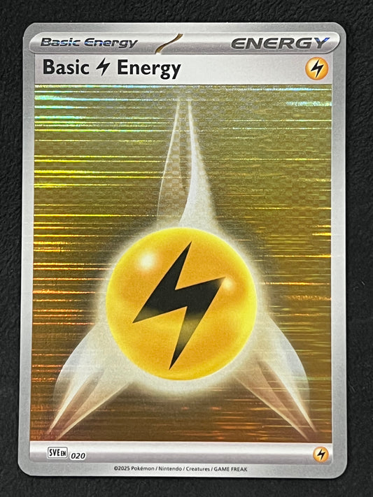 Energy 020 Lightning - Pokémon White Flare/ Black Bolt Reverse