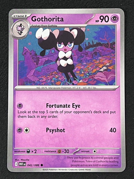 042/086 Gothorita - Pokémon White Flare Common