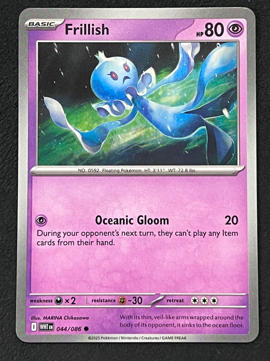 044/086 Frillish - Pokémon White Flare Common