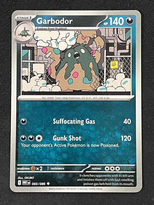 060/086 Garbodor - Pokémon White Flare Uncommon