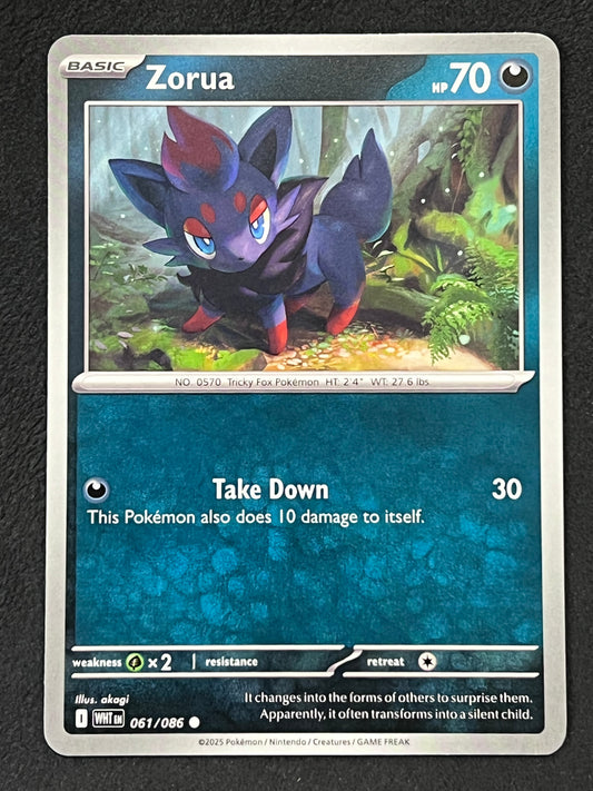 061/086 Zorua - Pokémon White Flare Common