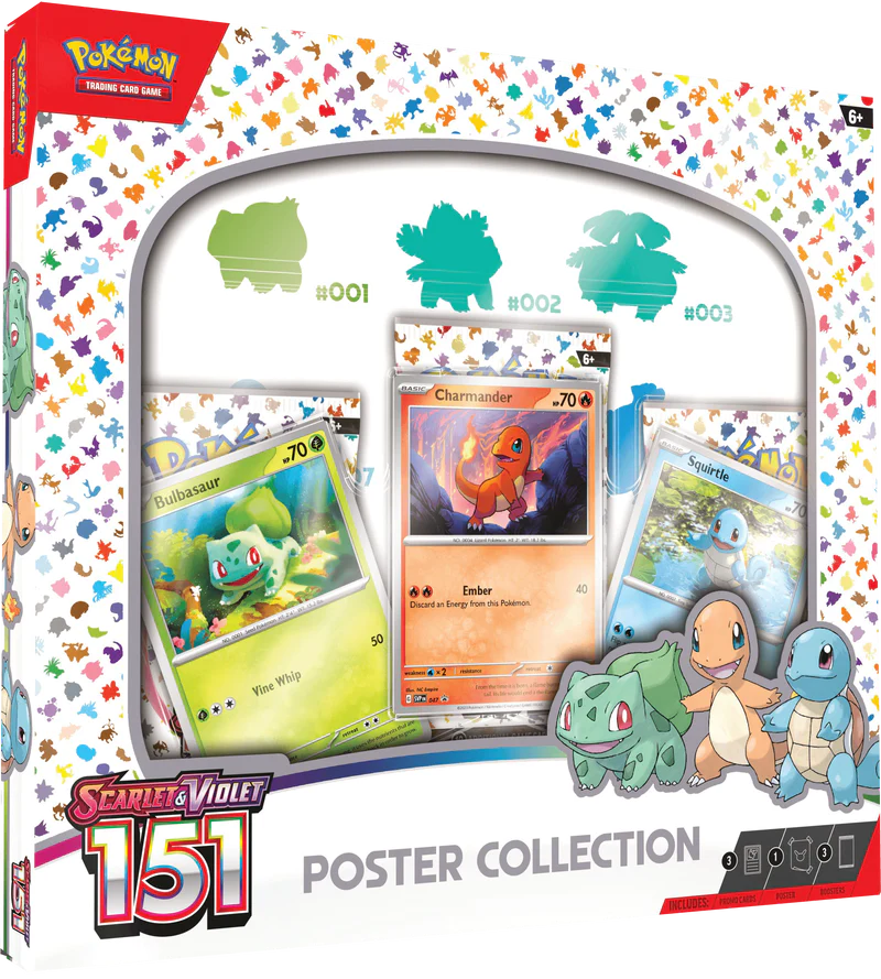 Pokémon TCG: SV03.5 - 151 Poster Collection