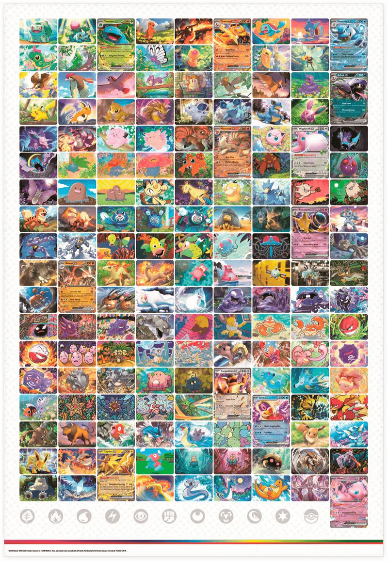 Pokémon TCG: SV03.5 - 151 Poster Collection