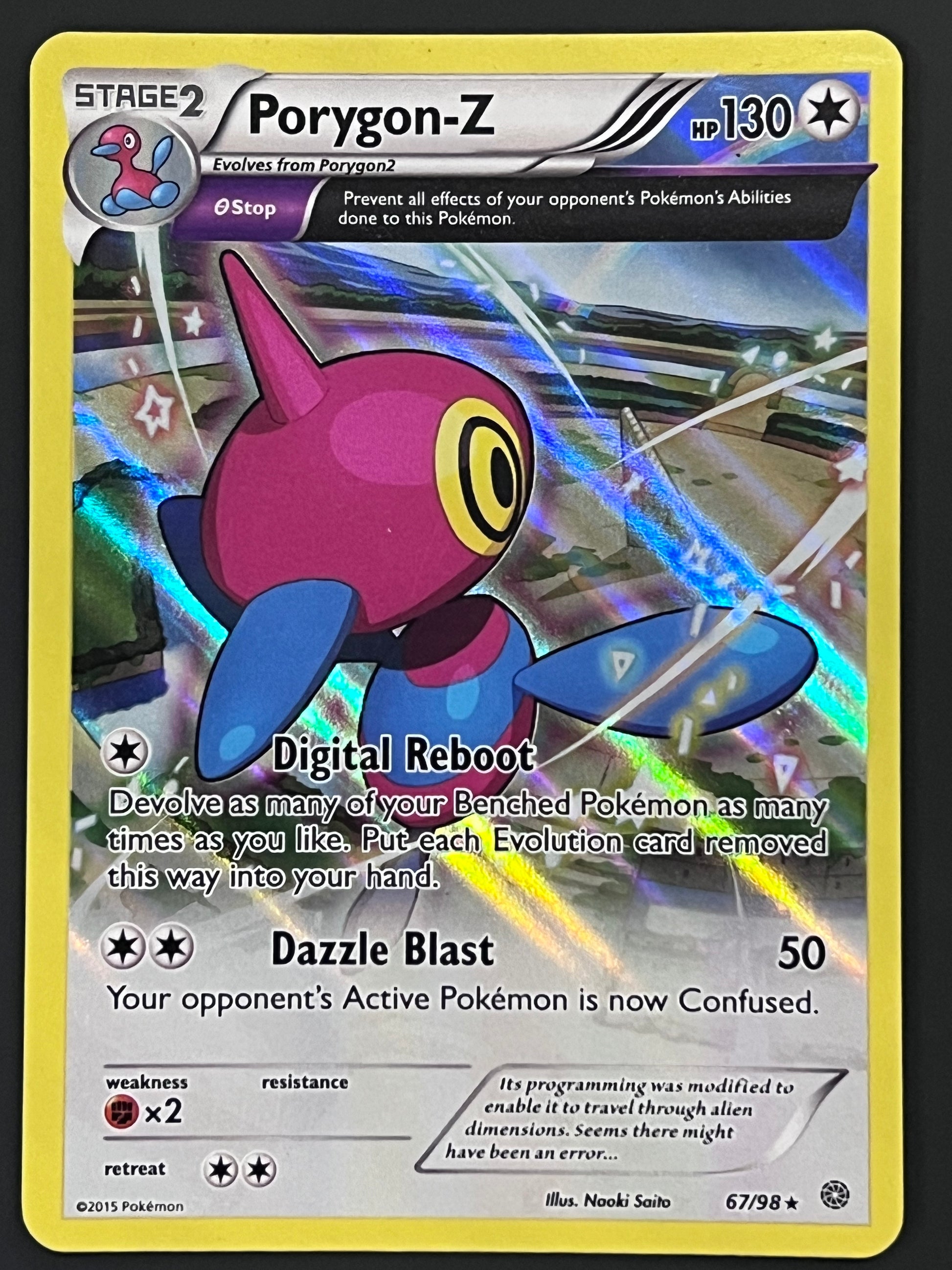rare porygon card 67/98 Porygon-Z