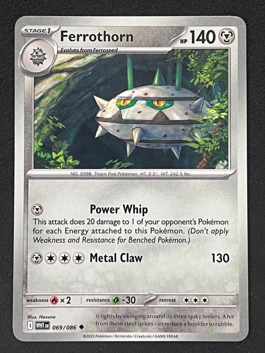 069/086 Ferrothorn - Pokémon White Flare Uncommon