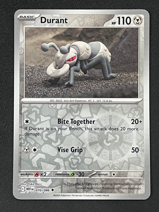 070/086 Durant - Pokémon White Flare Uncommon Reverse