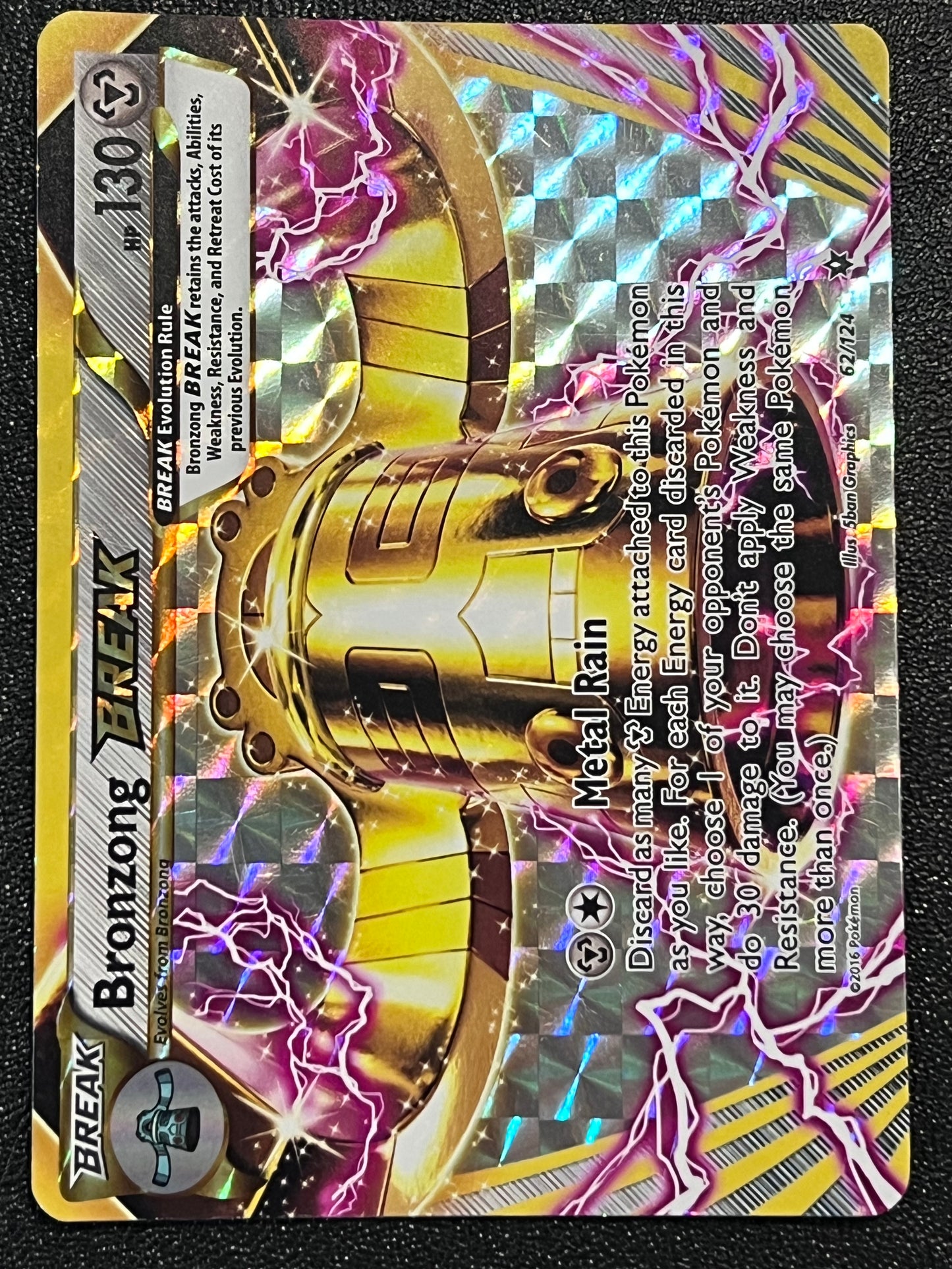062/124 Bronzong Break - Pokémon Fates Collide Ultra Rare