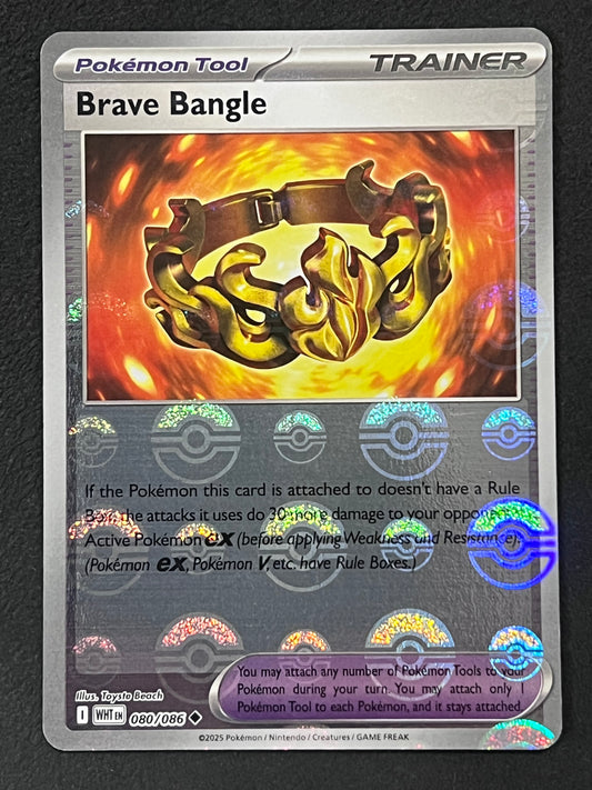 080/086 Brave Bangle - Pokémon White Flare Uncommon Reverse POKEBALL