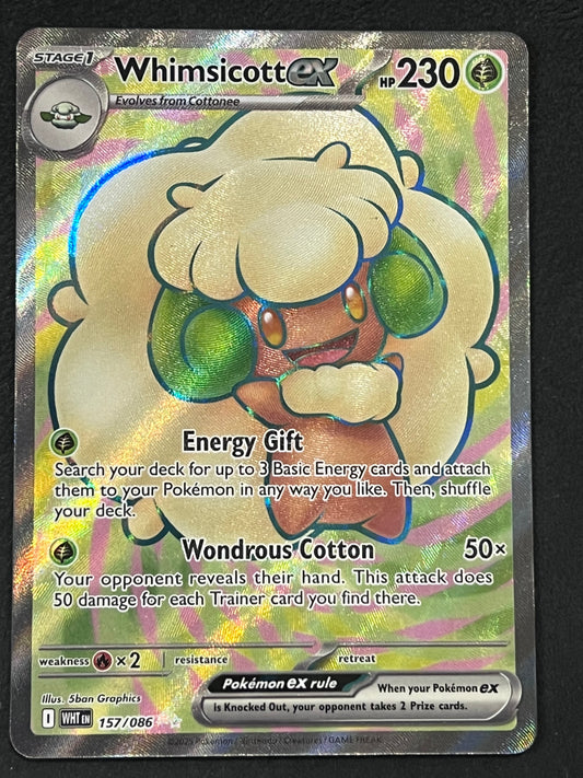 157/086 Whimsicott Ex - Pokémon White Flare Ultra Rare