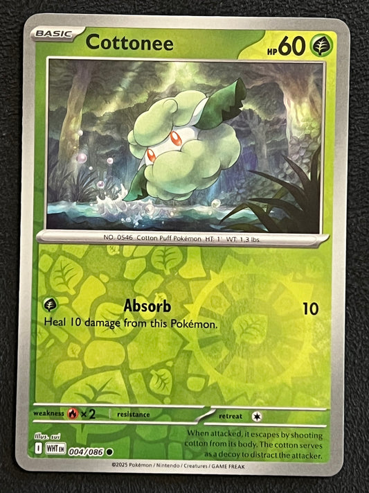 004/086 Cottonee - Pokémon White Flare Common Reverse