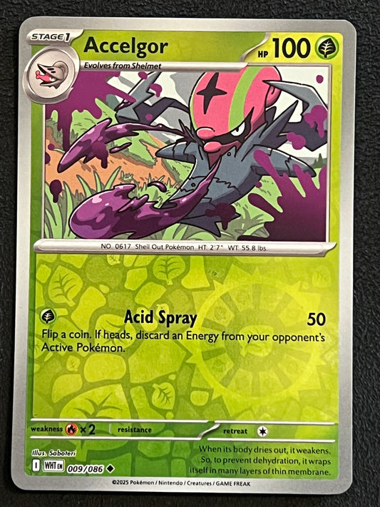 009/086 Accelgor - Pokémon White Flare Uncommon Reverse