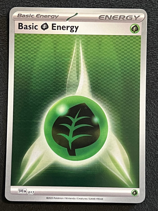 Energy 017 Grass - Pokémon White Flare/ Black Bolt Reverse