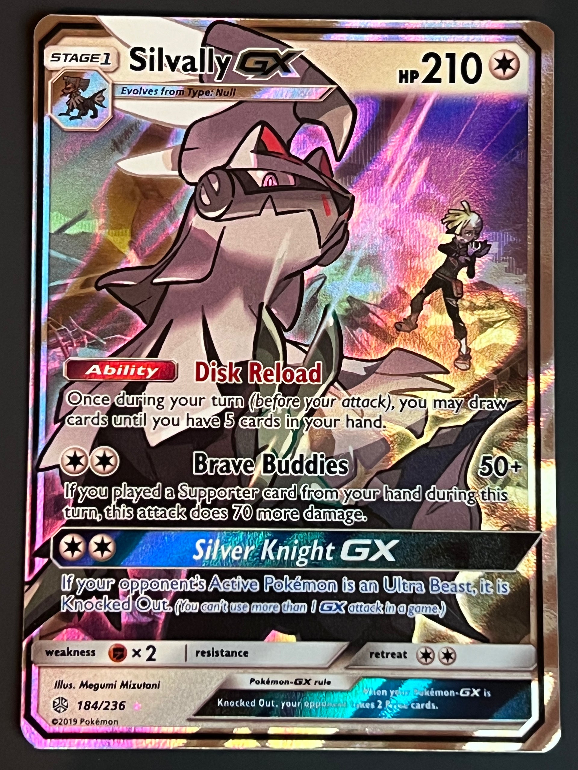 pokemon silvally gx card 184/236 Silvally Gx