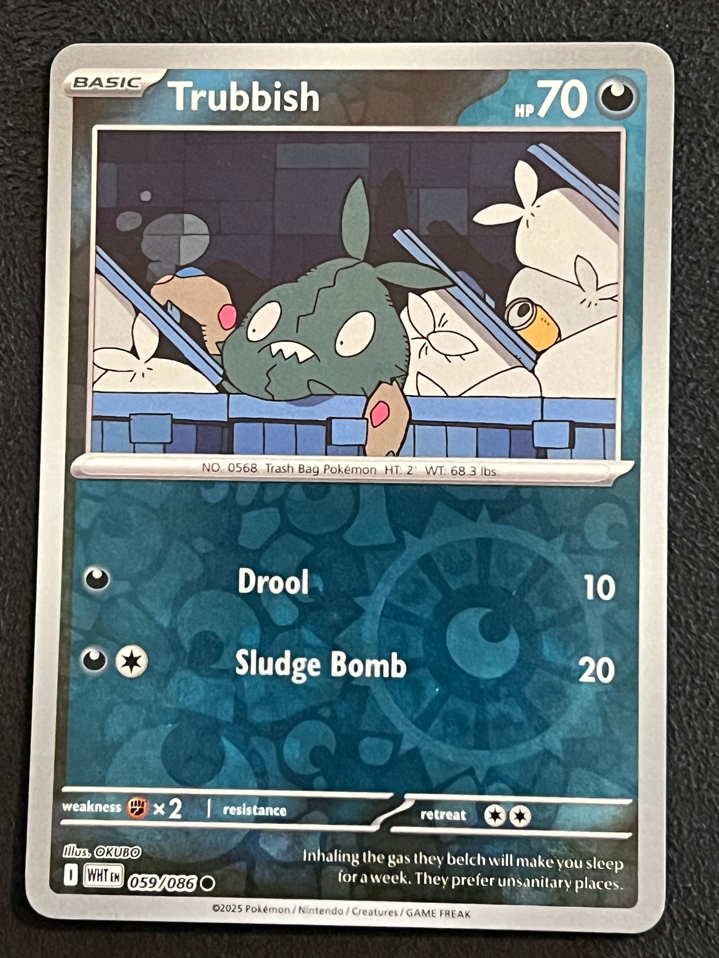 059/086 Trubbish - Pokémon White Flare Common Reverse