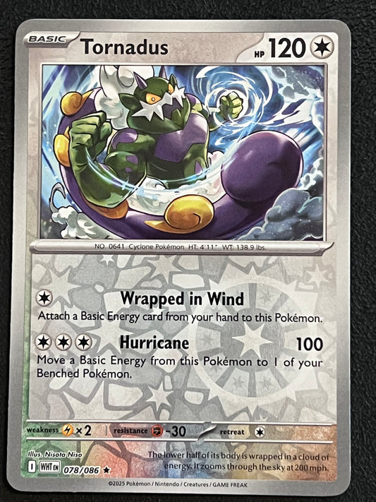 078/086 Tornadus - Pokémon White Flare Rare Reverse
