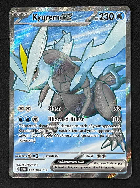 157/086 Kyurem Ex - Pokémon Black Bolt Ultra Rare