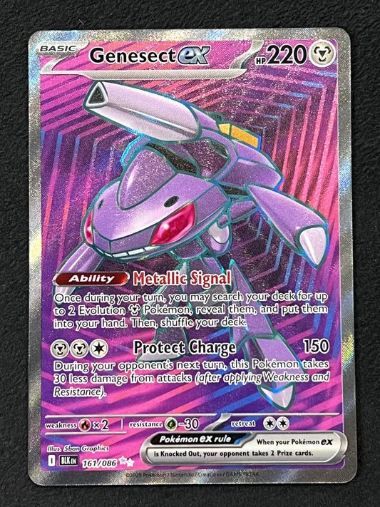 161/086 Genesect Ex - Pokémon Black Bolt Ultra Rare