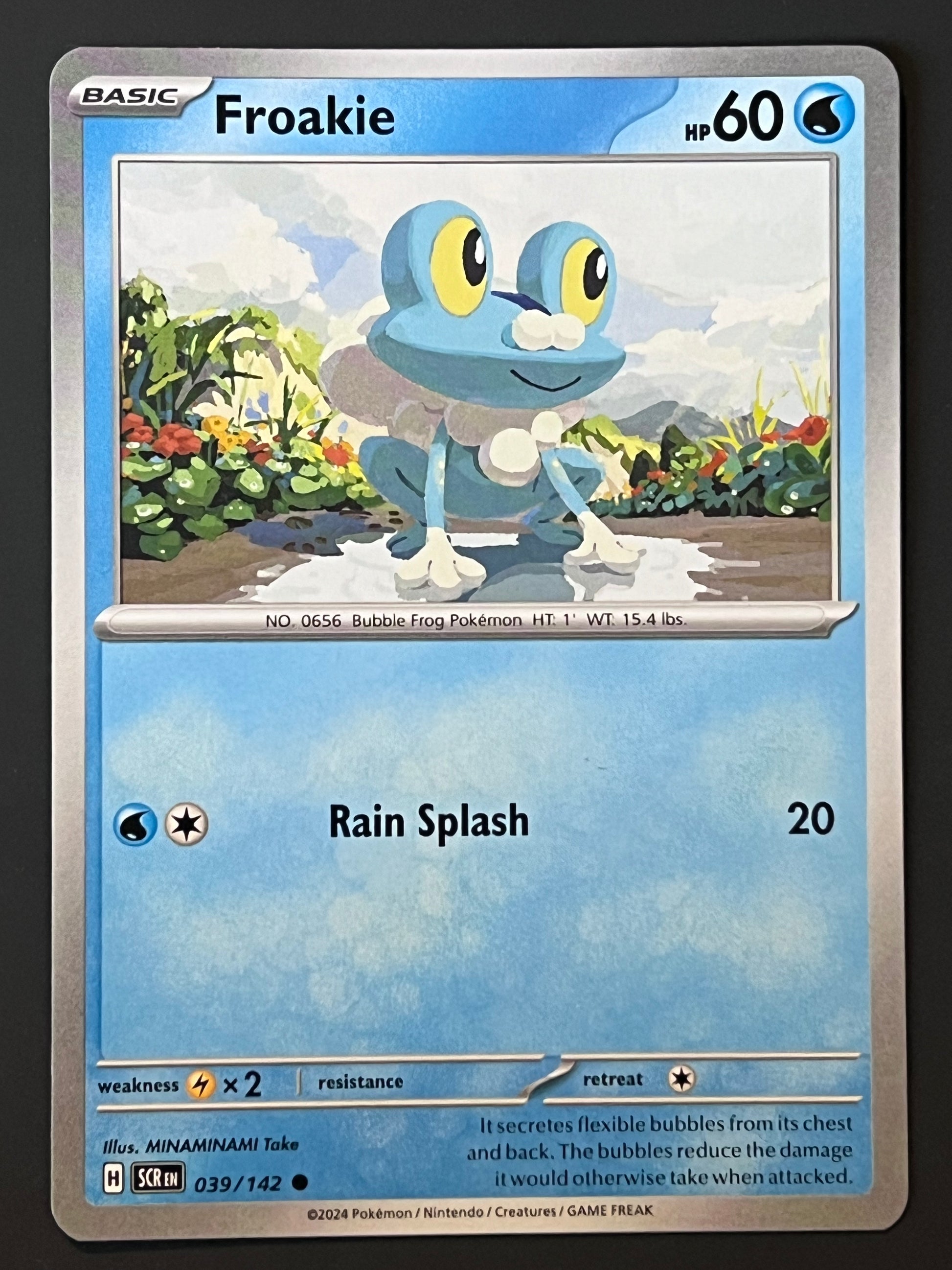 039/142 Froakie - Pokmon Stellar Crown Common Jarvvos 039/142 Froakie - Pokmon Stellar Crown Common Jarvvos