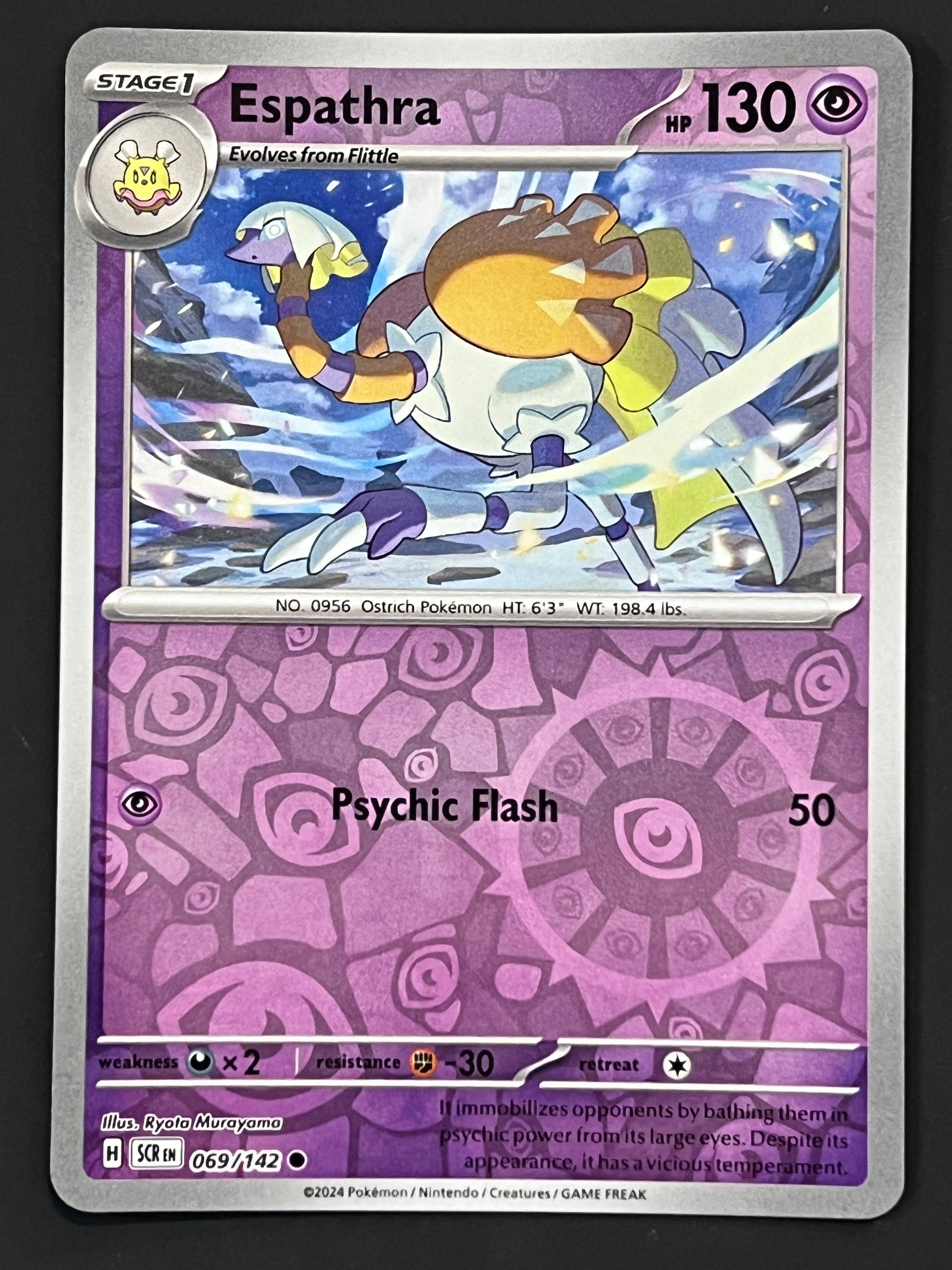espathra pokemon card shiny 069/142 Darkness x2 Resistance Espathra Card Prices & Value