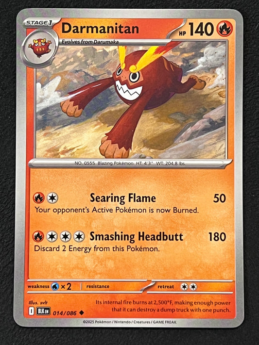 014/086 Darmanitan - Pokémon Black Bolt Uncommon