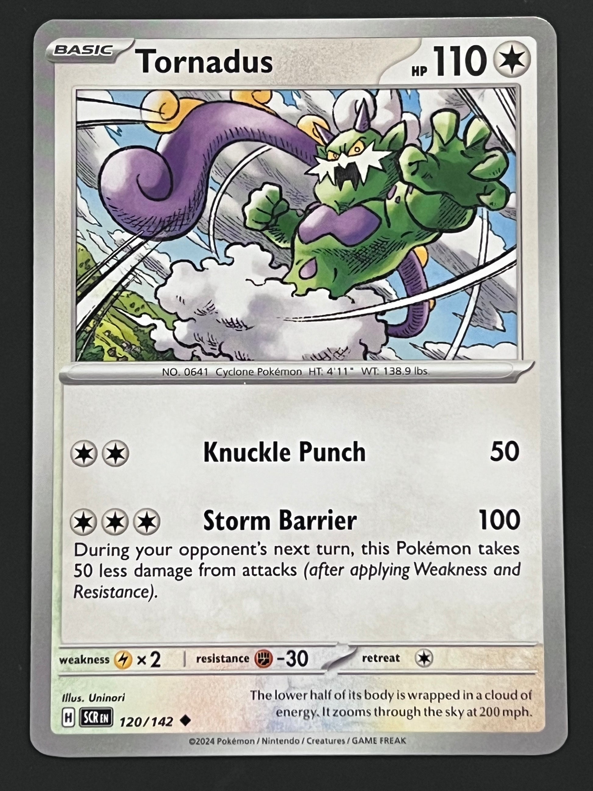 pokemon cards tornadus 120/142 Tornadus