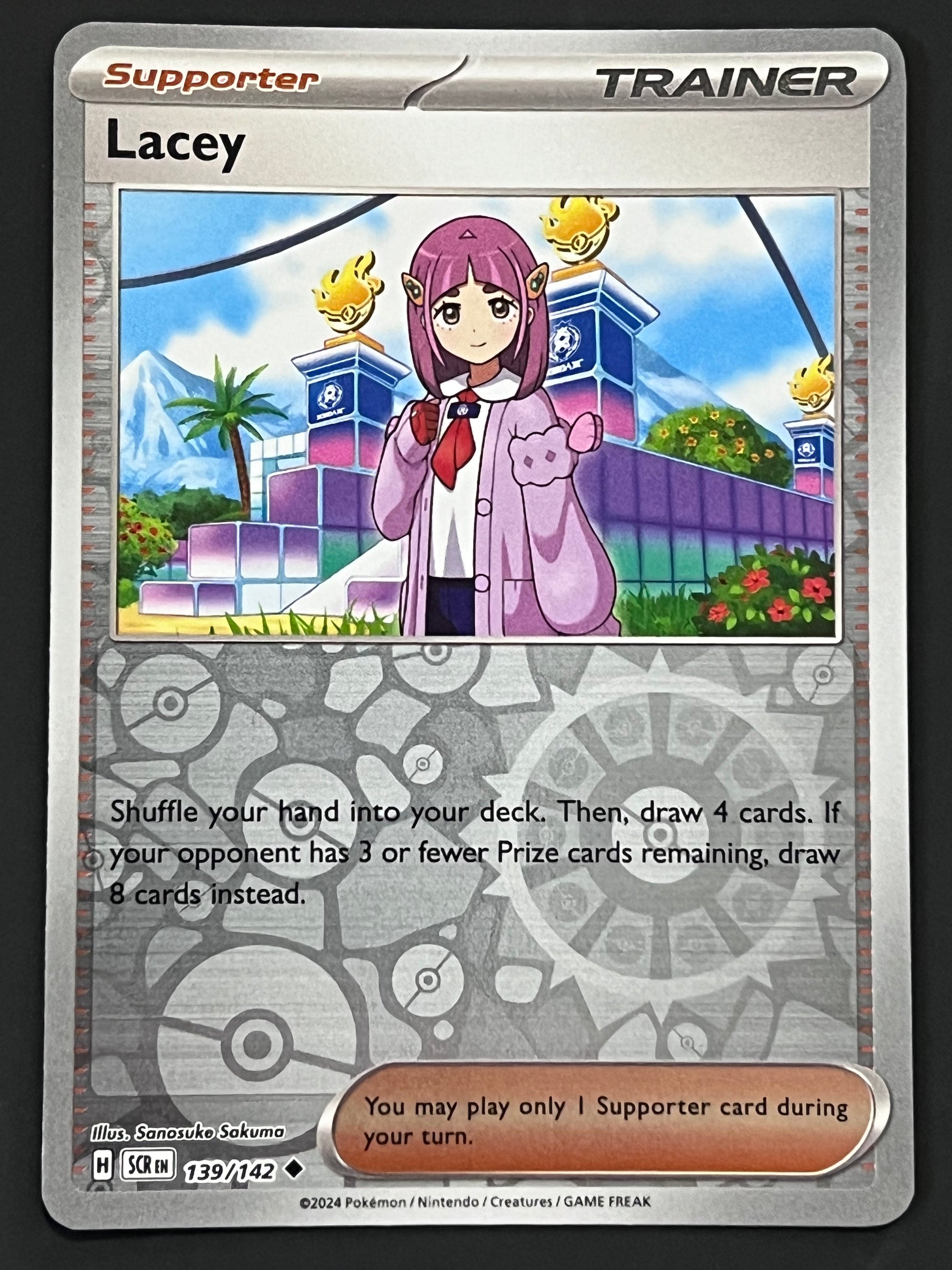 pokemon lacey card 139/142 Lacey