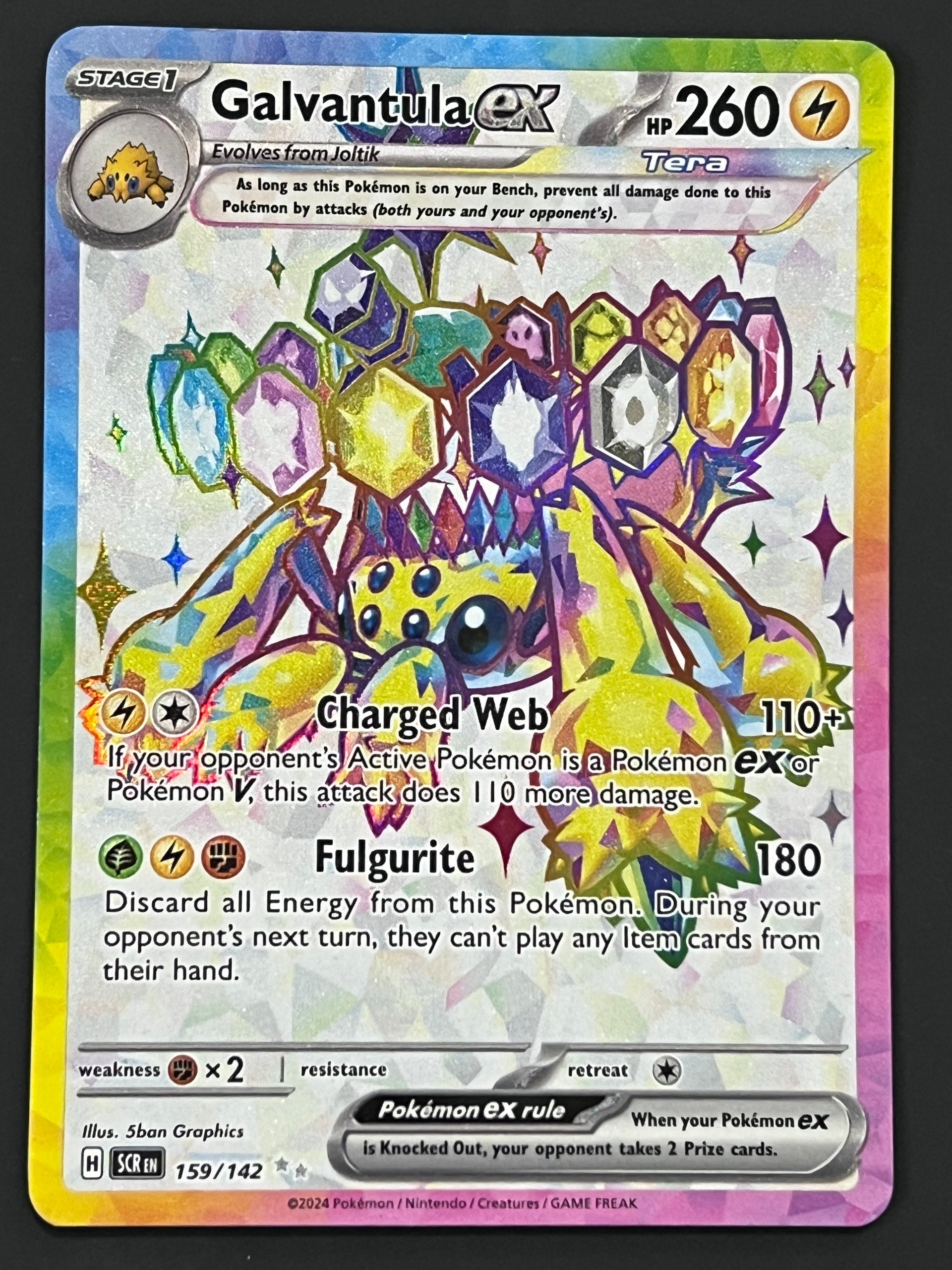 159/142 Galvantula Ex