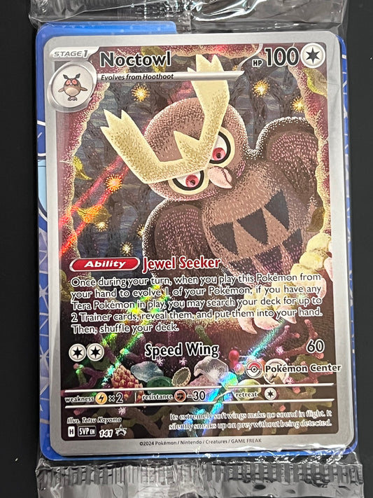SVP141 Noctowl (SEALED) - PC Stamped Black Star Promo