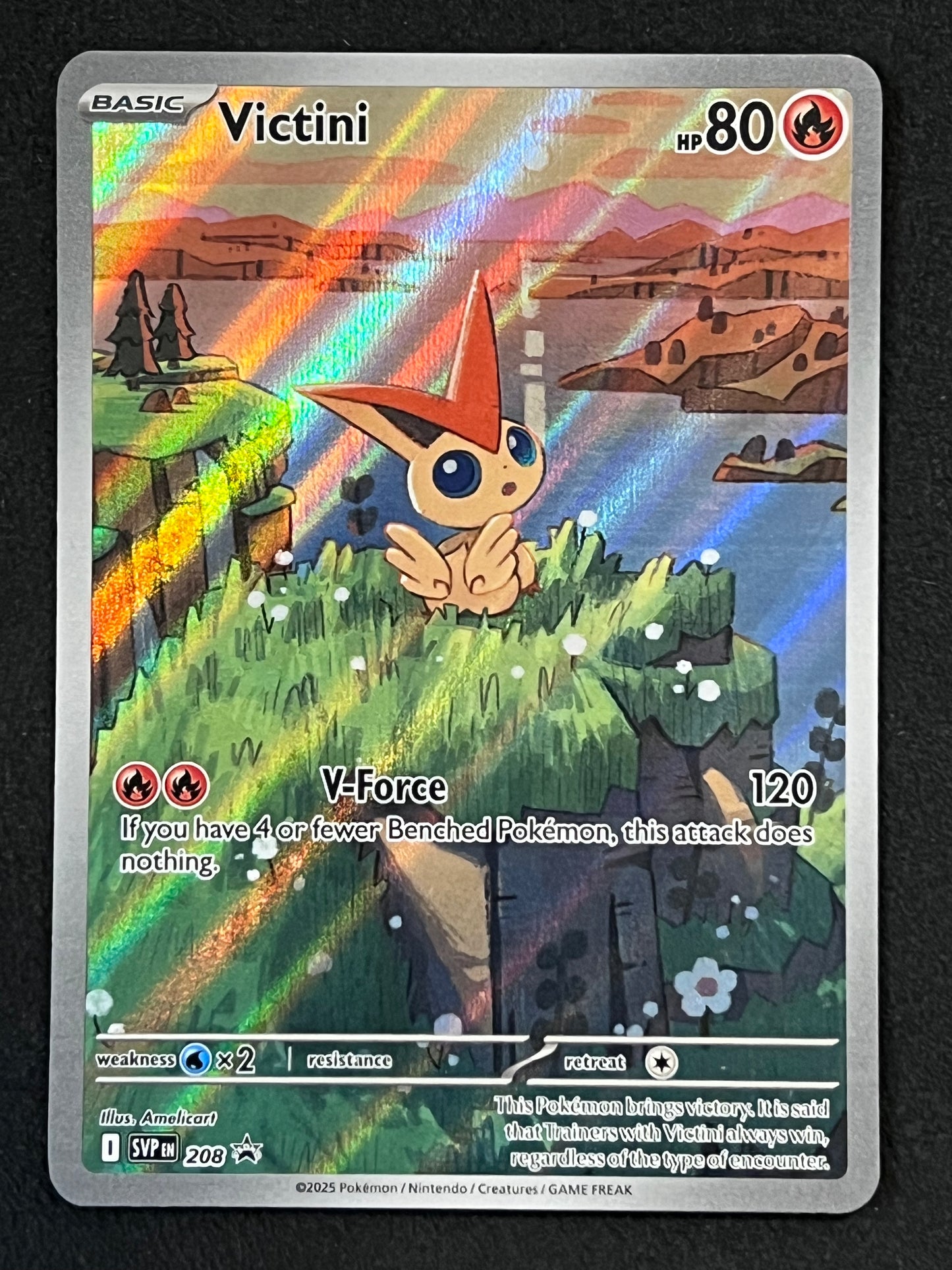 SVP208 Victini - Black Star Promo