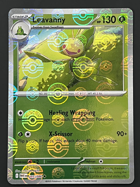003/086 Leavanny - Pokémon White Flare Uncommon Reverse POKEBALL