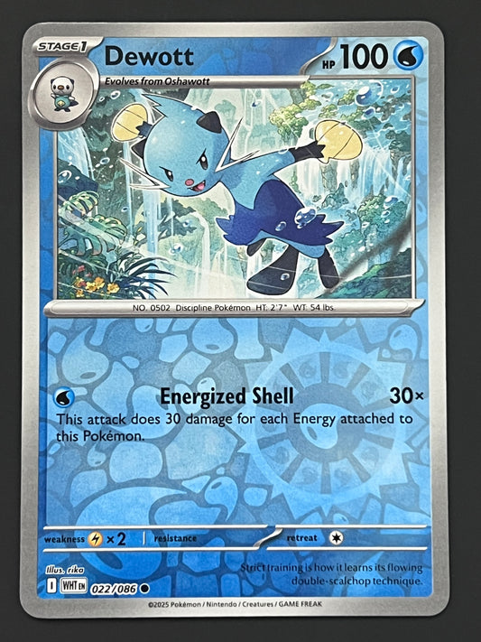 022/086 Dewott - Pokémon White Flare Common Reverse