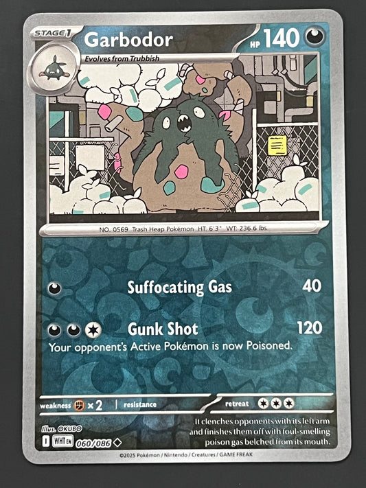060/086 Garbodor - Pokémon White Flare Uncommon Reverse