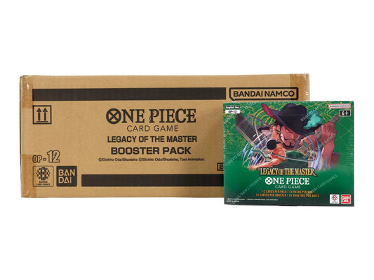 One Piece TCG: OP-12 Legacy of The Master - Booster Box x 12 (Sealed Box)