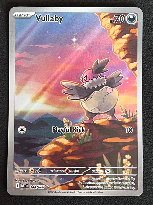 144/086 Vullaby - Pokémon White Flare Illustration Rare