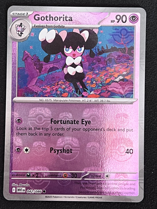 042/086 Gothorita - Pokémon White Flare Common Reverse MASTERBALL