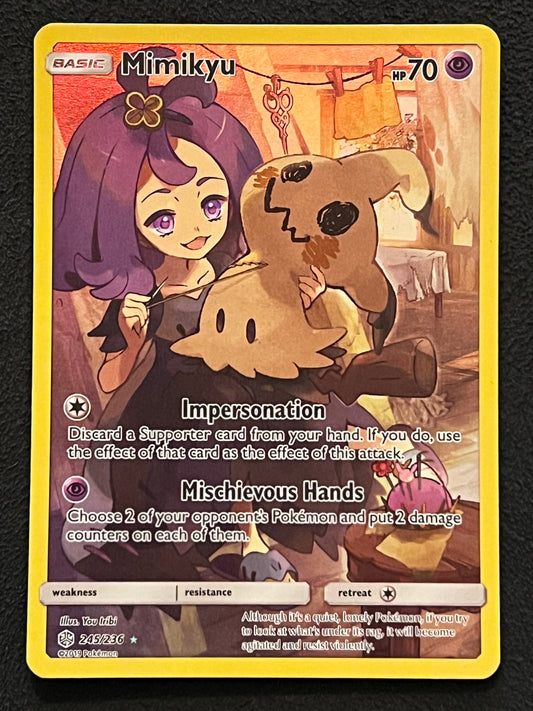 245/236 Mimikyu - Pokémon Cosmic Eclipse Secret Rare