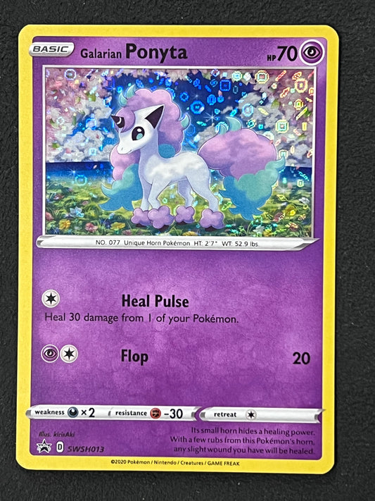 SWSH013 Galarian Ponyta(General Mills) - Black Star Promo